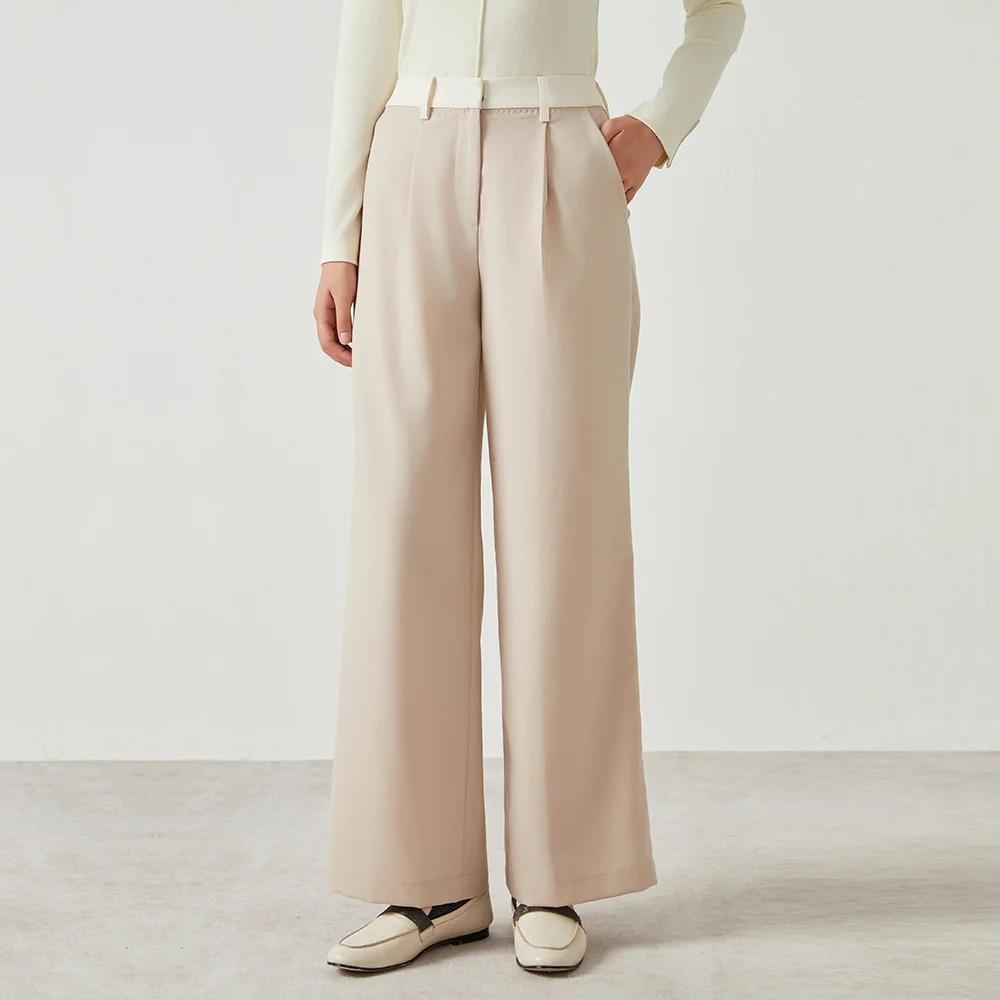 Women's Business Wool Suit Trousers