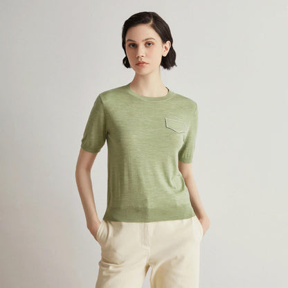 Women’s Merino Wool Silk Top