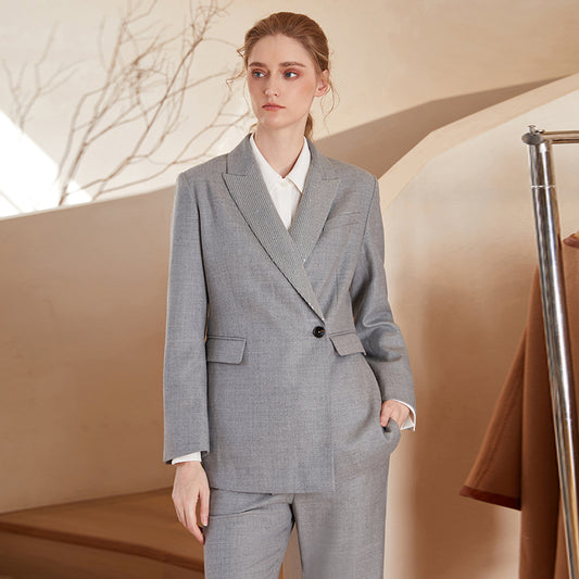 Women's Australian Wool Blazer Office Wear