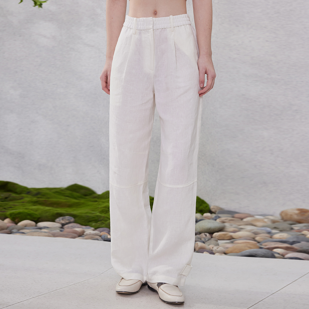 Women's Clothing Linen Pants K2170W