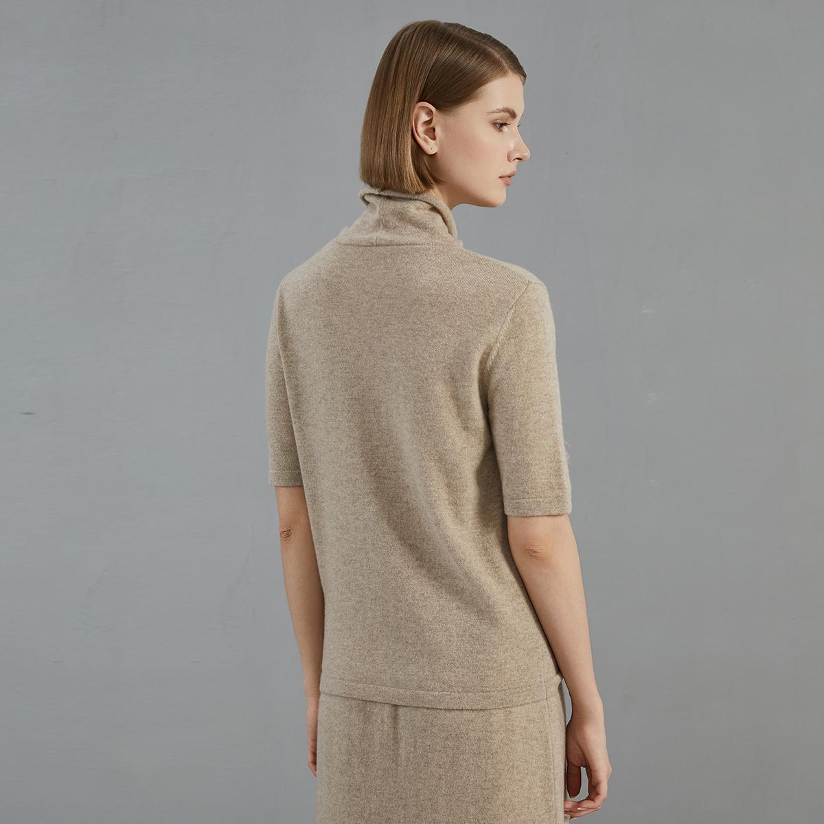 Women's Cashmere Turtle Neck Sweater