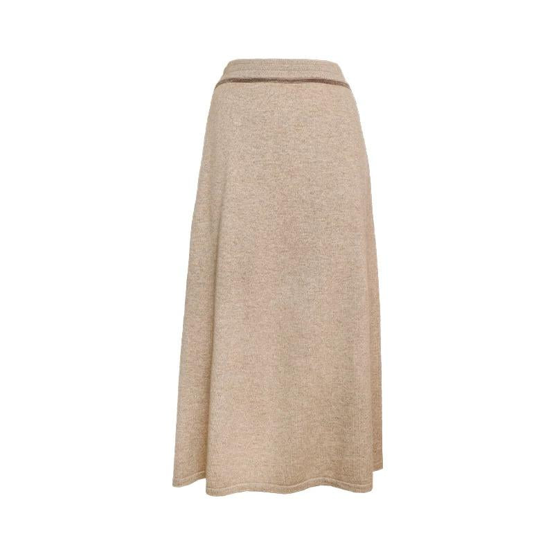 Women's  Cashmere Knitted Skirt BC-302