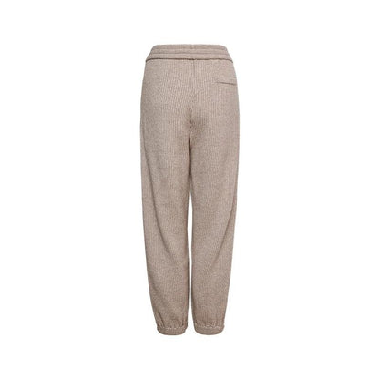 Women's Wool Elastic Waist Drawstring Pants