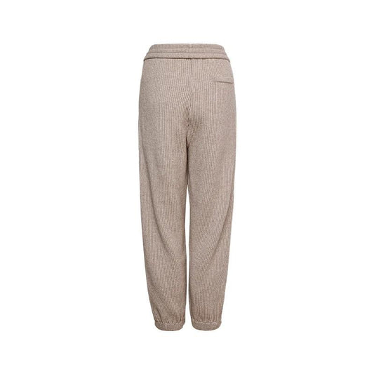 Women's 100% Wool Elastic Waist Drawstring Pants BC-361