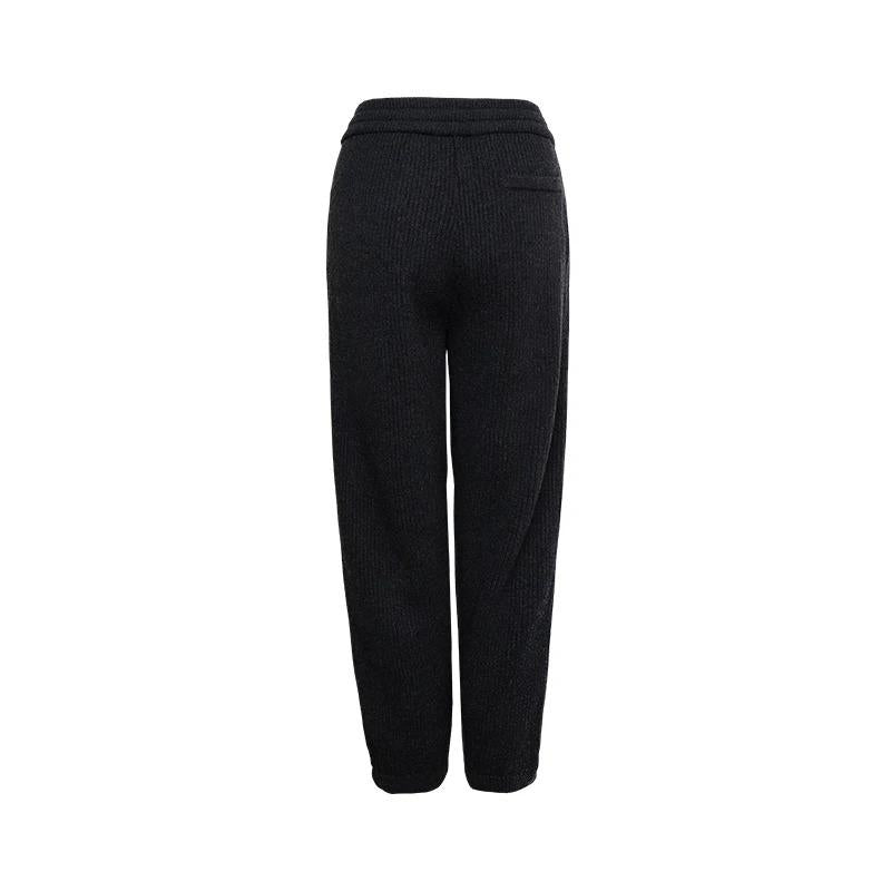 Women's Wool Elastic Waist Drawstring Pants