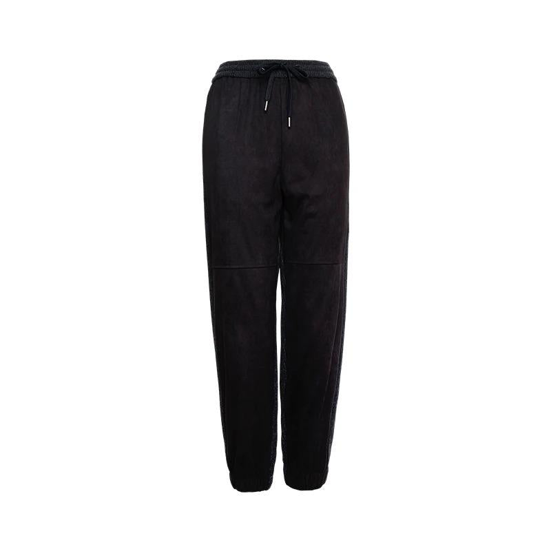 Women's Wool Elastic Waist Drawstring Pants