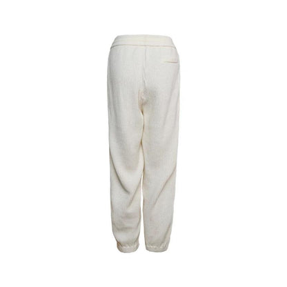 Women's Wool Elastic Waist Drawstring Pants