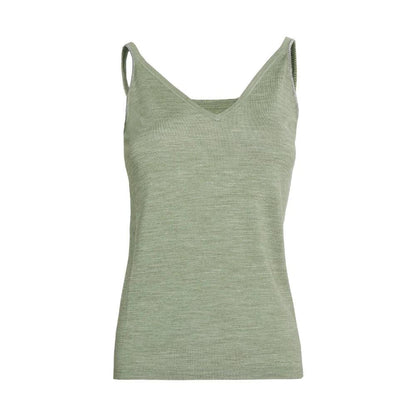 Women's Silk Merino Wool Knitted Vest