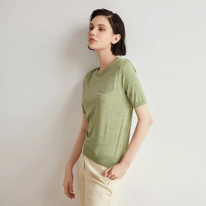 Women’s Merino Wool Silk Top