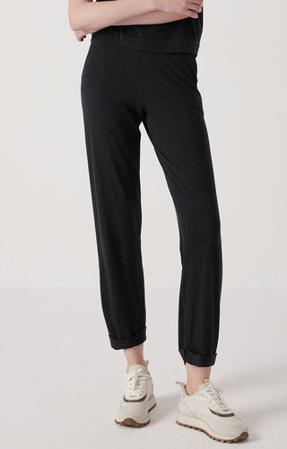 Women's Knitted Wool Silk Straight-Leg Casual Pants