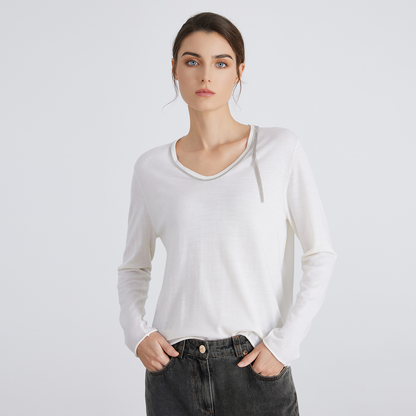 Women's Merino Wool Long sleeve TOP