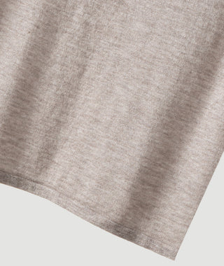 Wool Blend Sleeveless Mock-Neck Metallic Knit Top