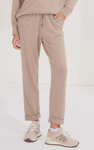 Women’s Cashmere Relaxed-Fit Knit Pants