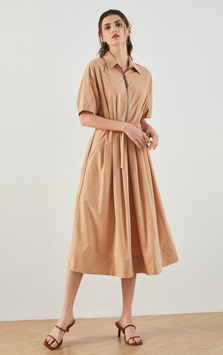 Women's Tencel Lycra Cotton Blend Dress