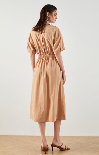 Women's Tencel Lycra Cotton Blend Dress