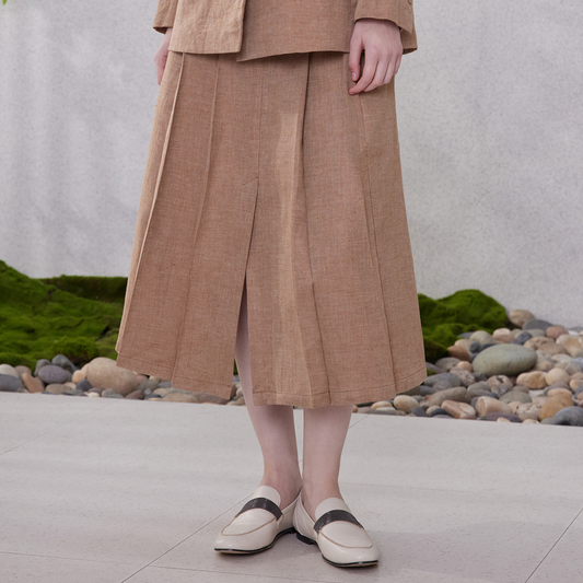 Women's Clothing Spring Summer Linen Skirt