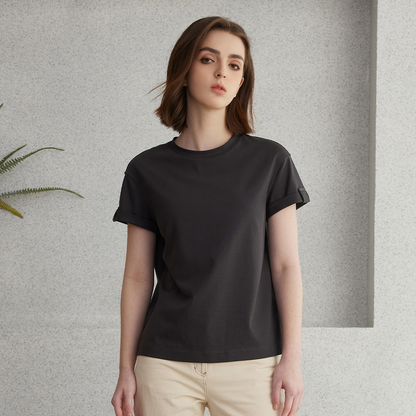 Women's  cotton Short Sleeve T-shirt Top K2123L