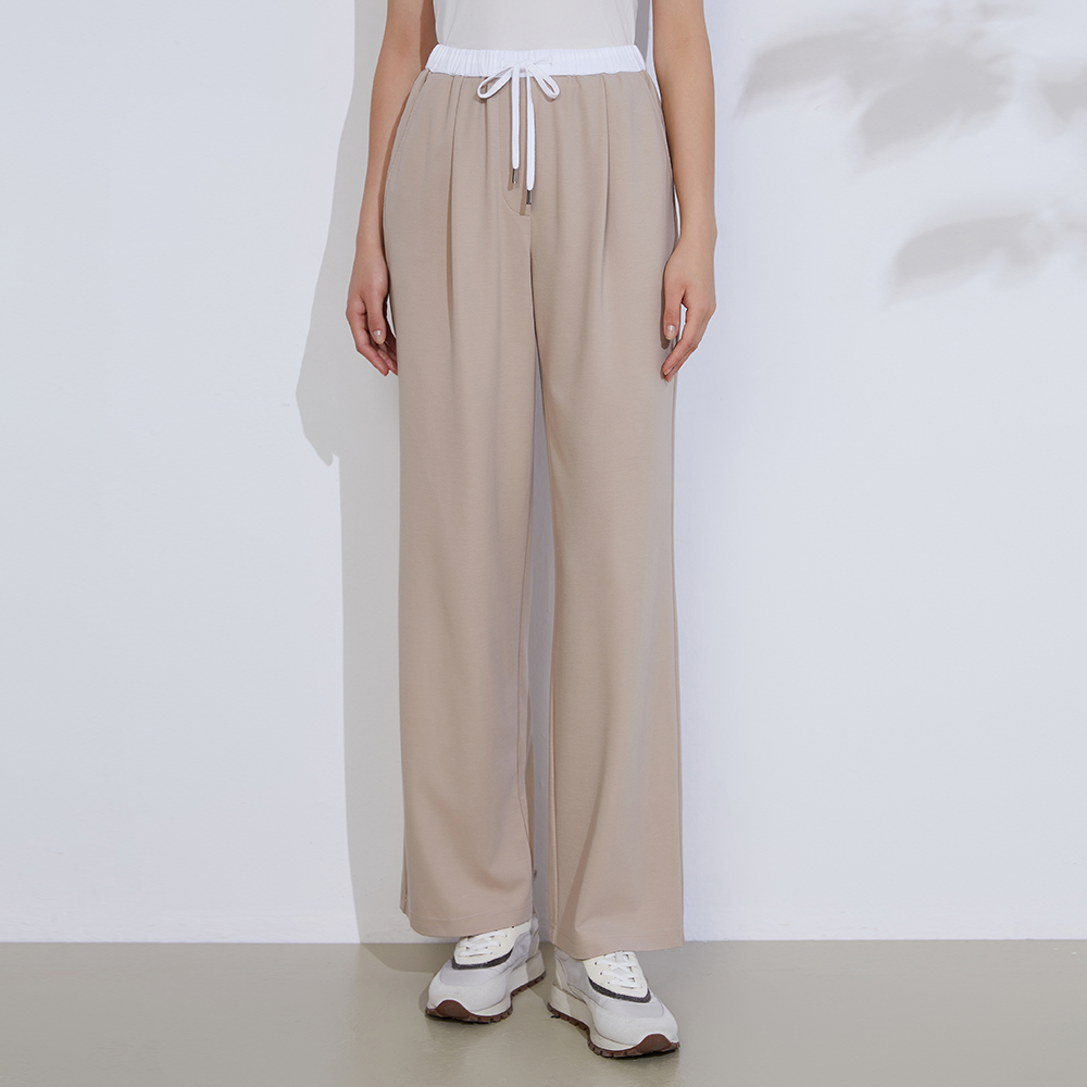 Women's Wide Leg Cotton Pants