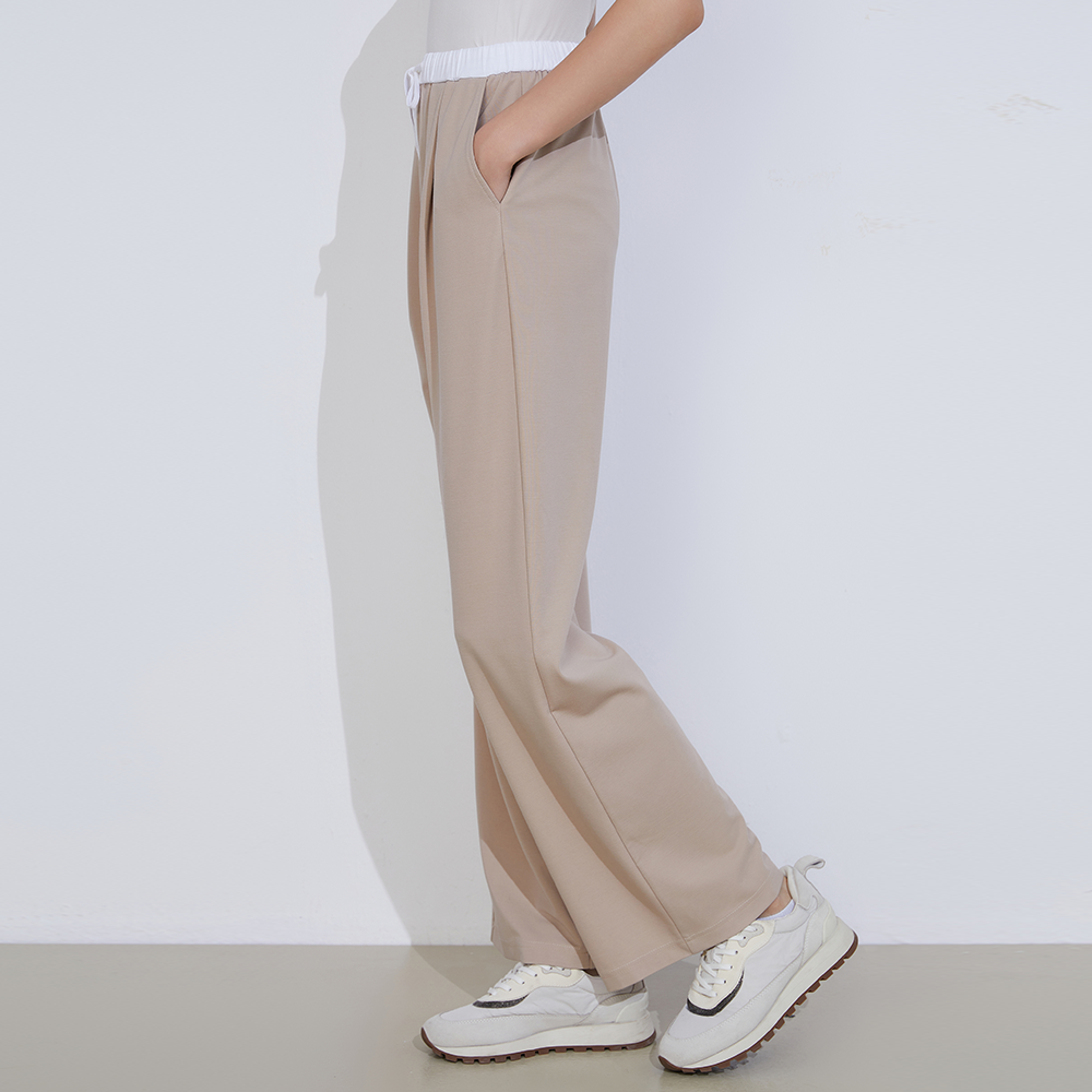 Women's Wide Leg Cotton Pants