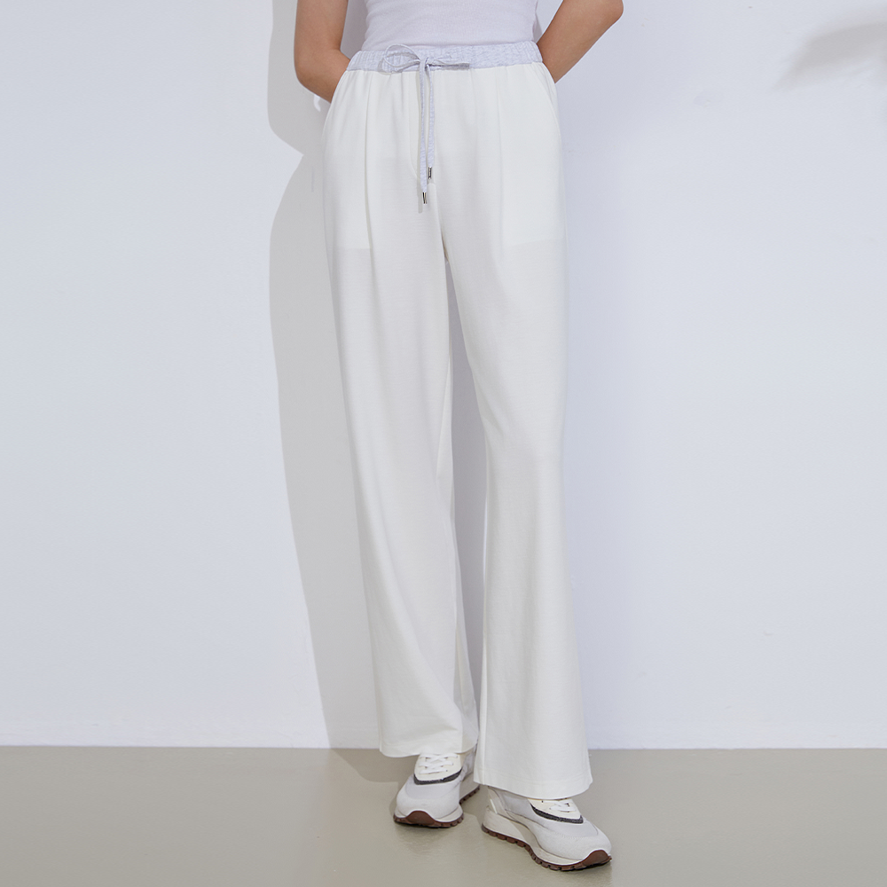 Women's Wide Leg Cotton Pants