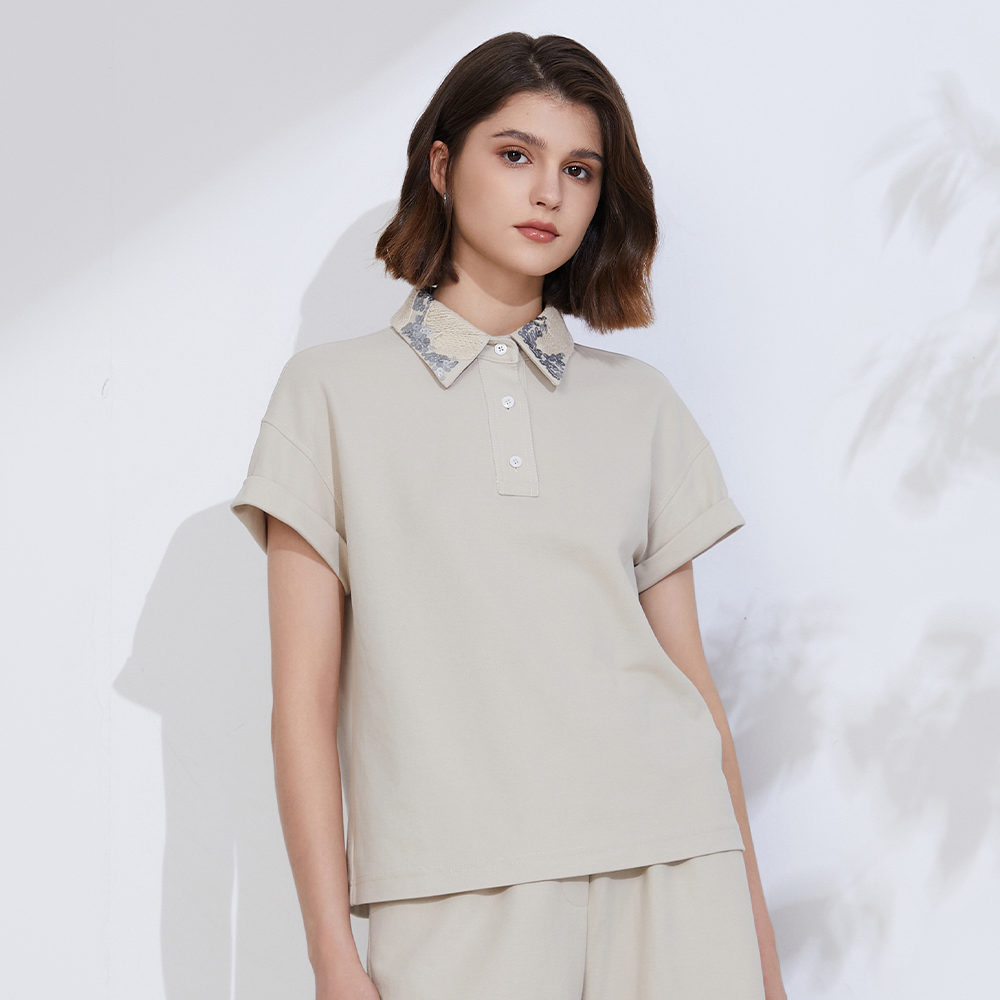 Women's Cotton Blend polo shirt