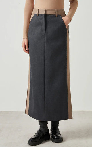 Australian Wool Long Skirt - serathinan 