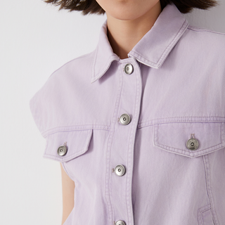 Women’s Clothing Spring Summer Cotton Denim Vest