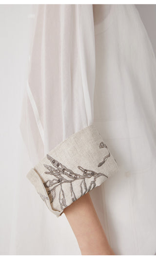 Women's Cotton linen Blend Blouses