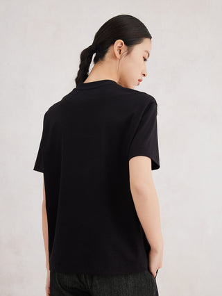 simple cotton short sleeve T-shirt