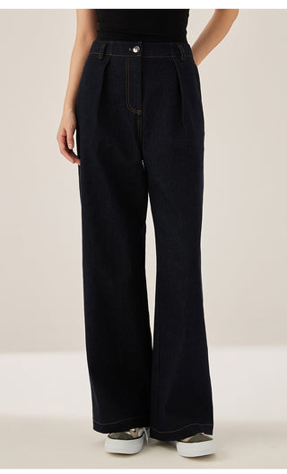 High-Rise Wide-Leg Pants