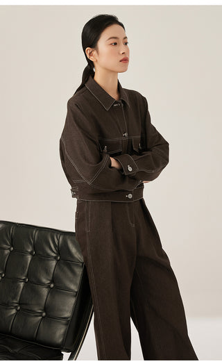 High-Rise Wide-Leg Pants