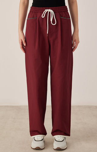 Drawstring Waist Women's Relaxed Pants