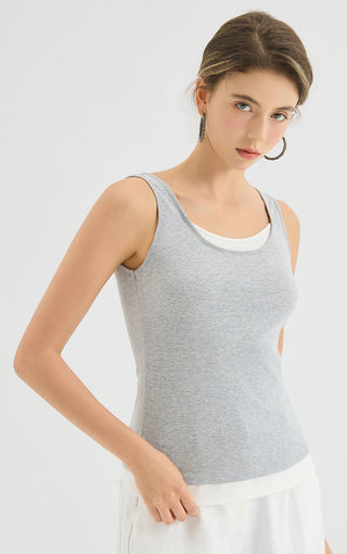 Cotton Blend Tank Top