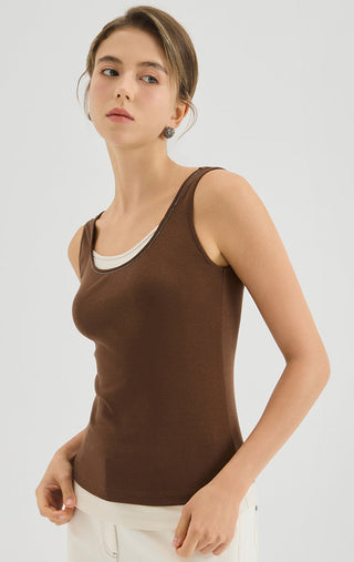 Cotton Blend Tank Top