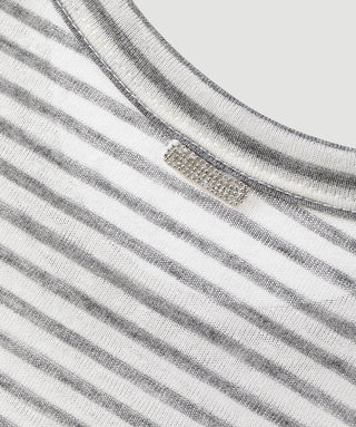 Metallic Stripe T-Shirt