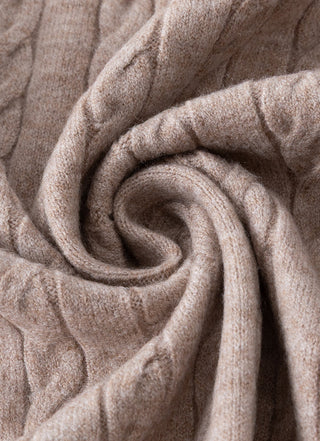 Women’s Cashmere Blend Cable Knit Cardigan