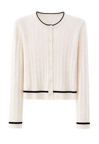 Women's Cashmere Blend Cable Knit Cardigan