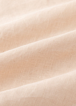 Linen Wrap Midi Skirt