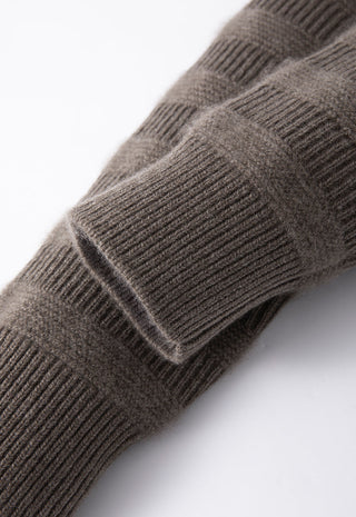 Pure cashmere Hooded Zip Cardigan