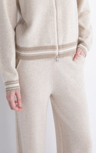 Pure cashmere Wide-Leg Knit Pants
