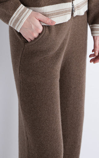 Pure cashmere Wide-Leg Knit Pants