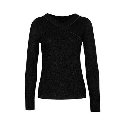 Women's Thin High-Quality Wool Knit Pullover top