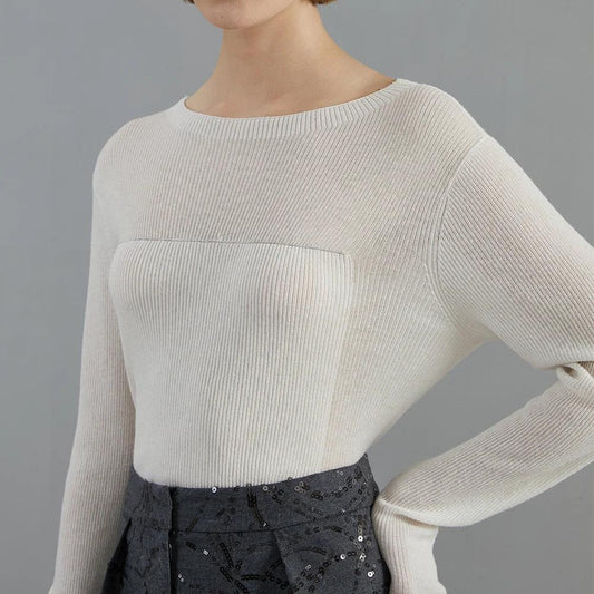 Women’s Autumn Wool Knitted Pullover Top