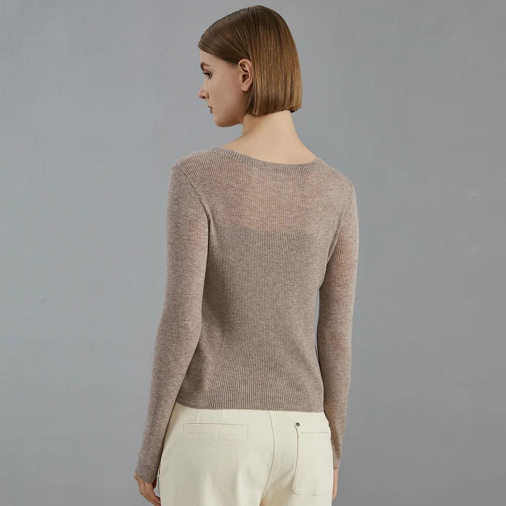 Women’s Autumn Wool Knitted Pullover Top