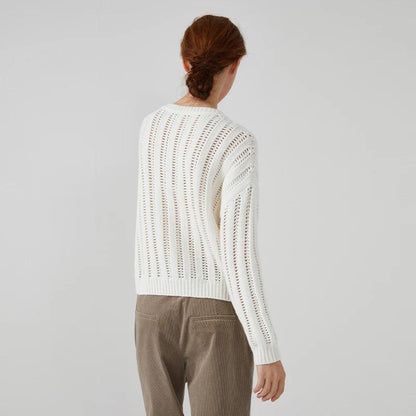 Women's Loose Wool Pullover Sweater 1670A